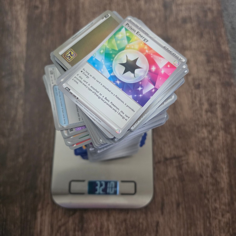 450+ POKEMON Basic & Holo Energy Cards Bulk Lot TCG 32oz Authentic